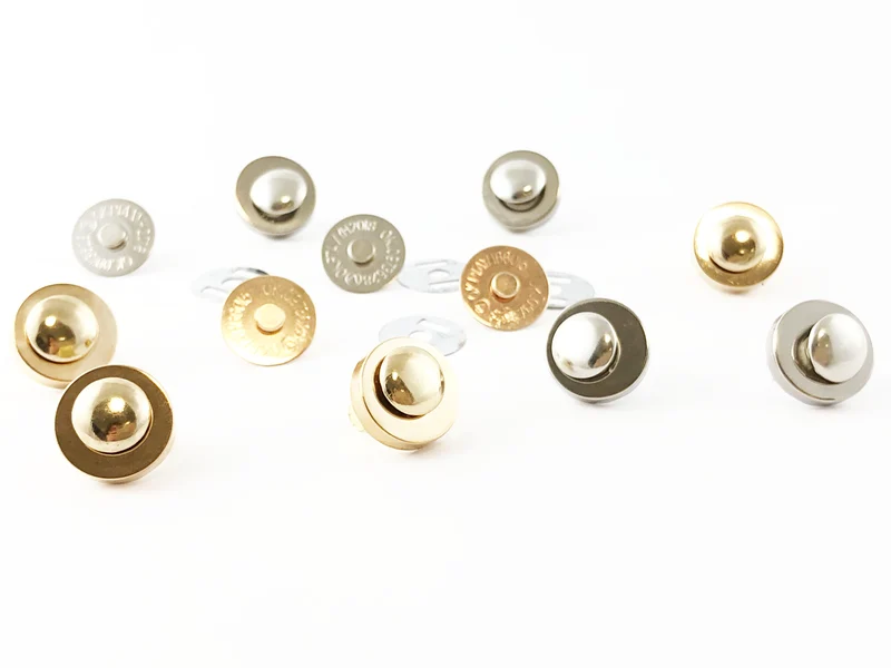 Chiusura in metallo magnetica borse mod. m40 | Ø 1,2 mm | cf 1 pz