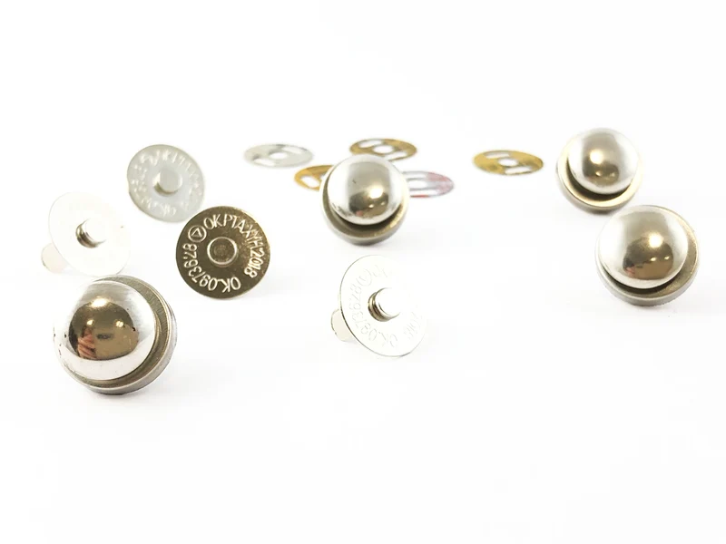 Chiusura in metallo magnetica borse mod. m41 | Ø 1,2 mm | cf 4 pz