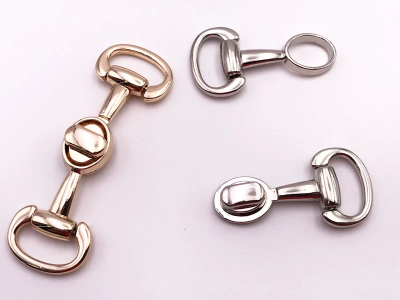 Chiusura in metallo per borse mod. l 13 | 6,5 cm | cf 1 pz