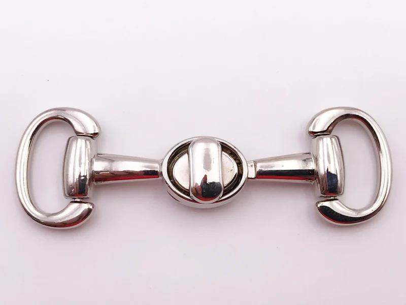 Chiusura in metallo per borse mod. l 13 | 6,5 cm | cf 1 pz