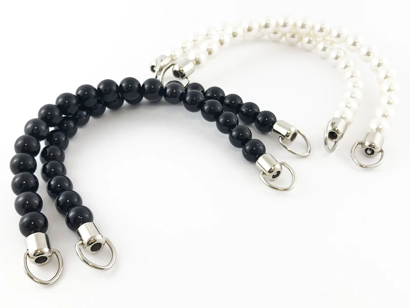 Manici per borse all'uncinetto mod. pearl | 17 cm | 1 coppia