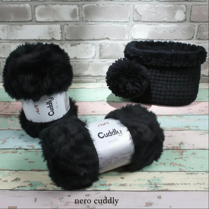 Lana pelliccia pelosetto Cuddly uncinetto ferri gomitoli filato peluche