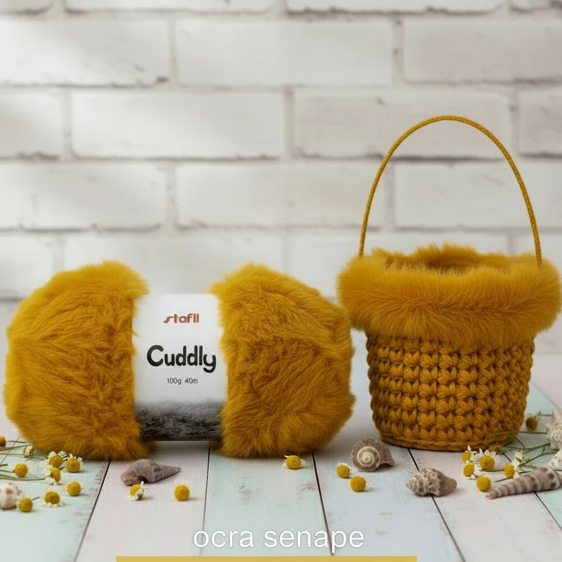 Lana pelliccia pelosetto Cuddly uncinetto ferri gomitoli filato peluche