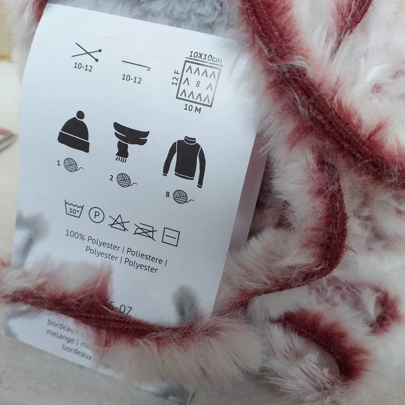 Lana pelliccia pelosetto Cuddly uncinetto ferri gomitoli filato peluche