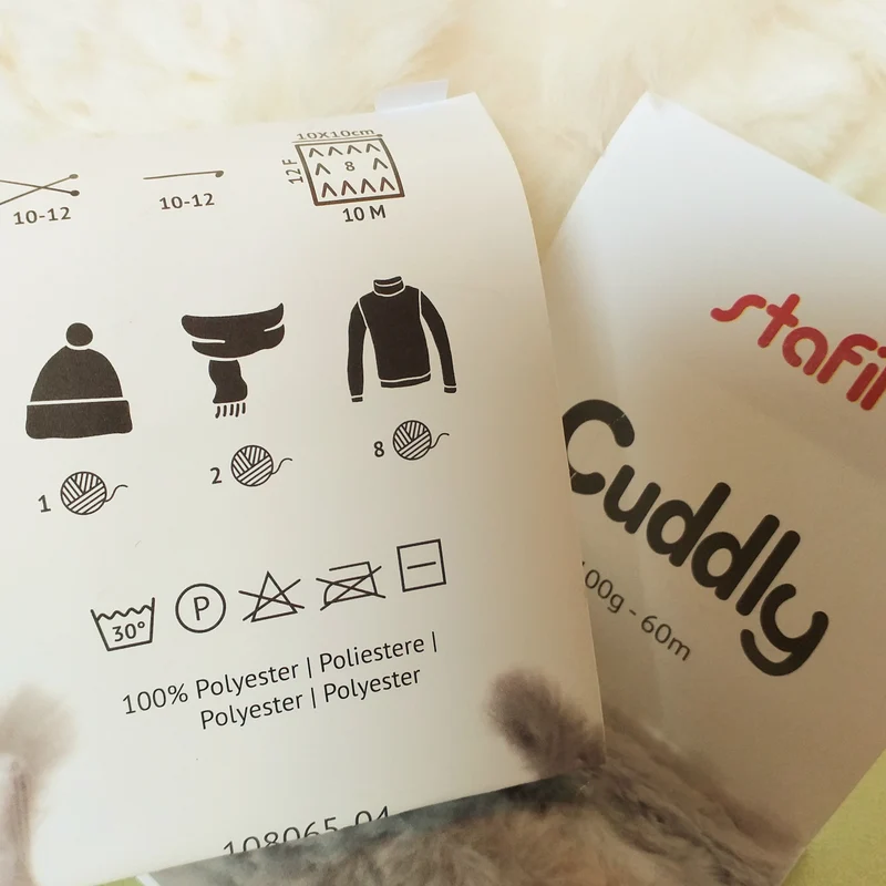 Lana pelliccia pelosetto Cuddly uncinetto ferri gomitoli filato peluche
