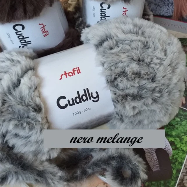 Lana pelliccia pelosetto Cuddly uncinetto ferri gomitoli filato peluche