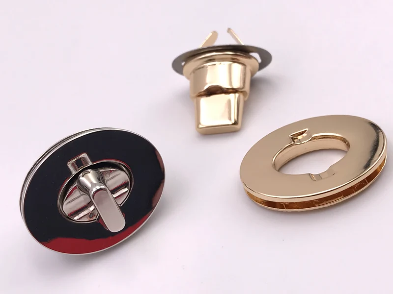 Chiusura in metallo per borse mod. l01 | Ø 3,5 cm | cf 1 pz