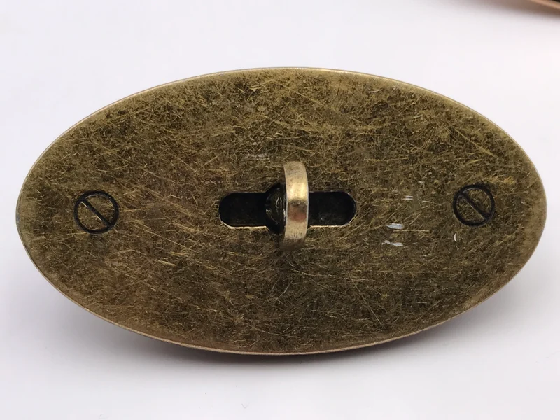 Chiusura in metallo per borse mod. l03 | Ø 7 cm | cf 1 pz