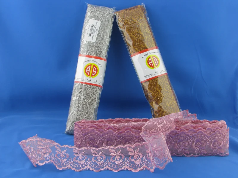 Pizzo nylon cf. 10 yd