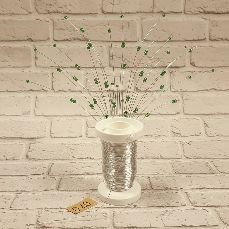 Fili argento colore metallici per fiori bigiotteria hobby creativi