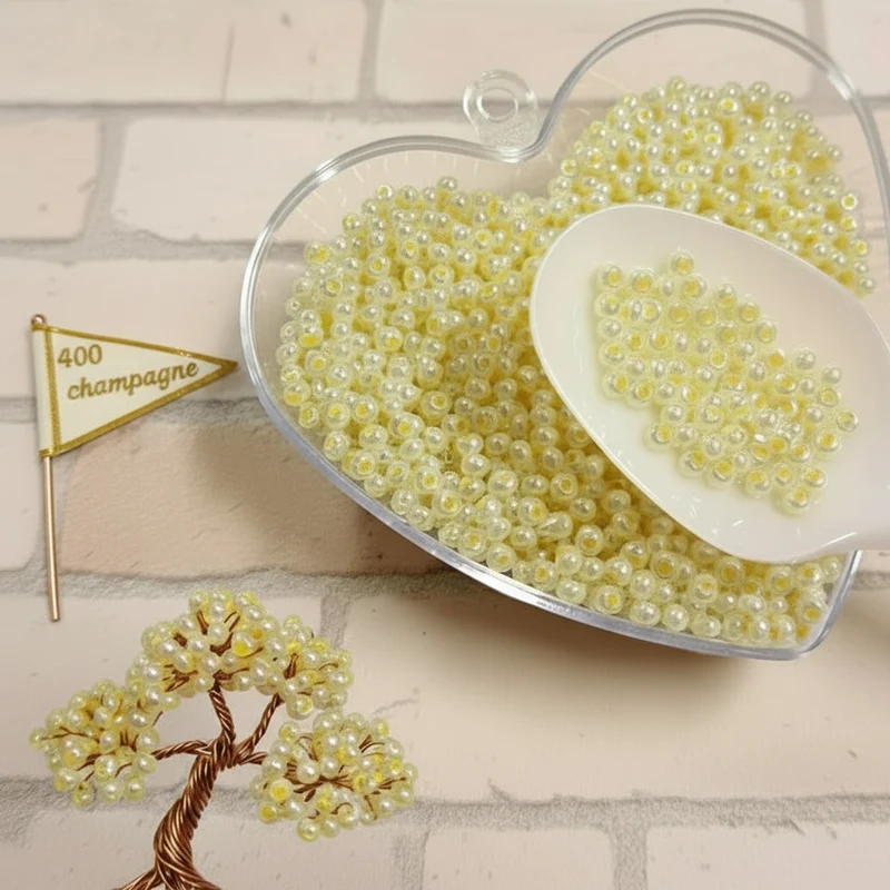 Conteria perline rocailles perlate per fiori bijoux bigiotteria alberi
