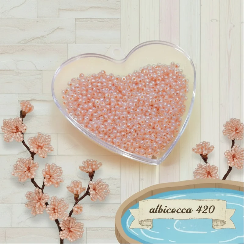 Conteria perline rocailles perlate per fiori bijoux bigiotteria alberi