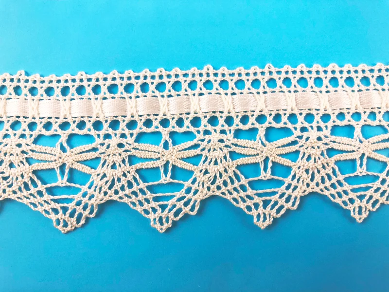 Pizzo 0489 panna cm 5 cf.20mt.