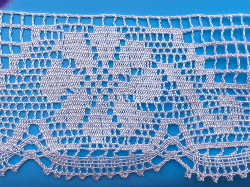 Pizzo 0437 bianco cm 6 cf.20mt.
