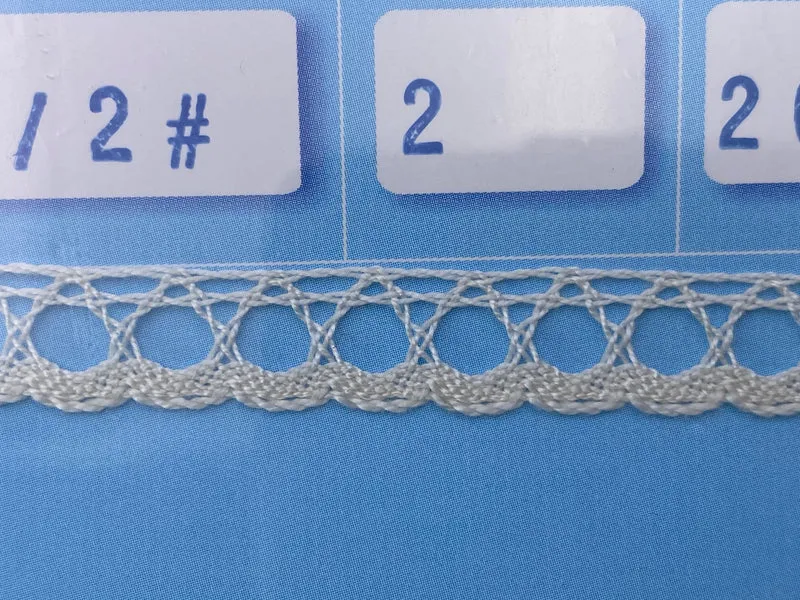 Pizzo 0331 panna cm 1 cf.20mt.