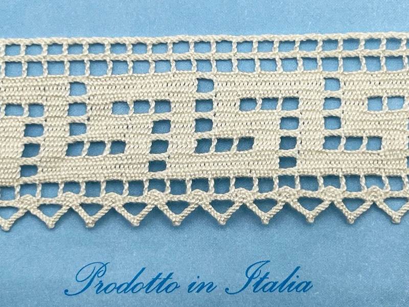 Pizzo 0327 panna cm 4 cf.20mt.