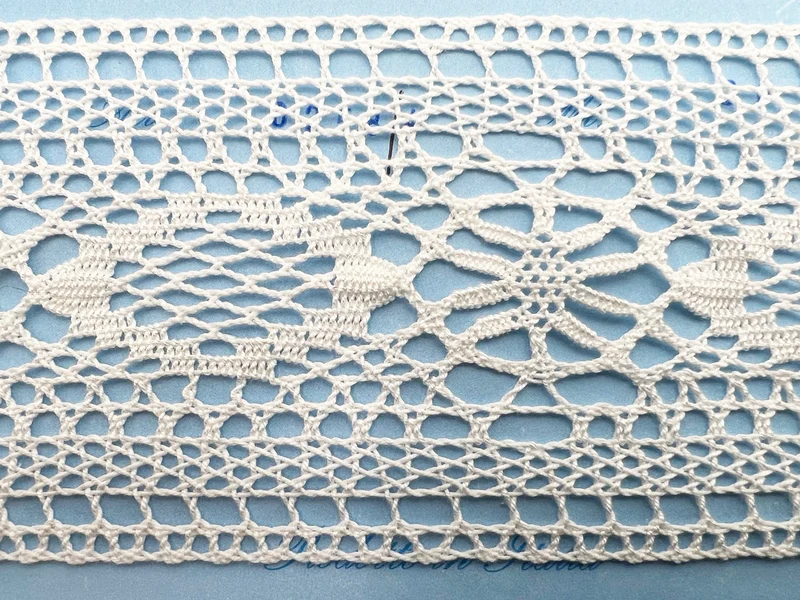 Pizzo 0258 bianco cm 8 cf.20mt.