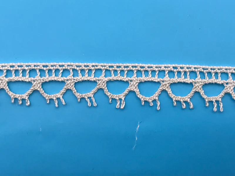 Pizzo 0163 panna cm 1 cf.20mt.