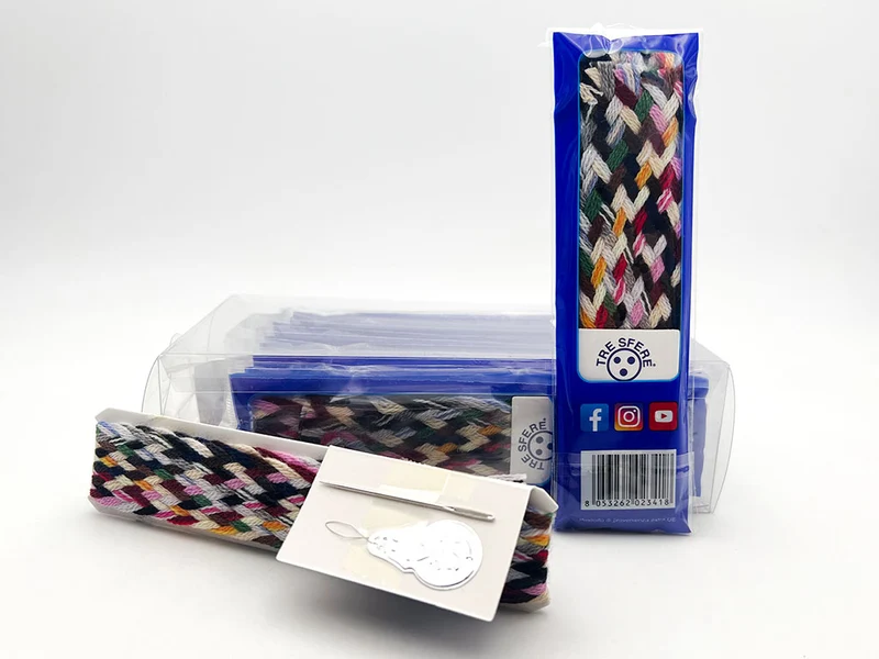 Treccia lana blister cf.12pz.
