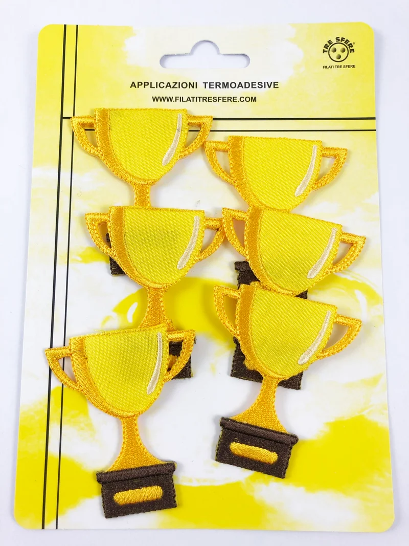 Applicazioni termoadesive coppa