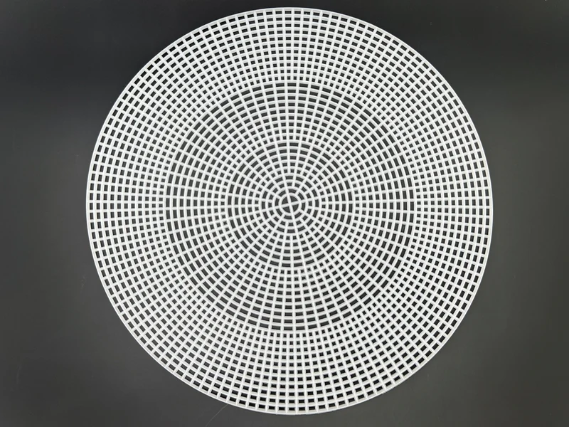 Rete plastica rotonda | Ø 28 cm foro 2,5 mm | confezione 10 pezzi