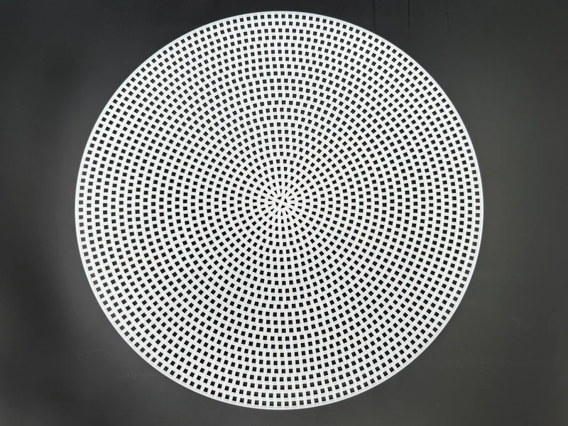 Rete plastica tondo | Ø 20 cm foro 2,5 mm | confezione 10 pezzi
