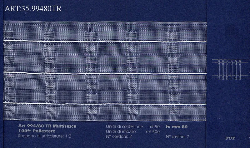 Riloga 994/80 trasp.multitas. cf.50mt