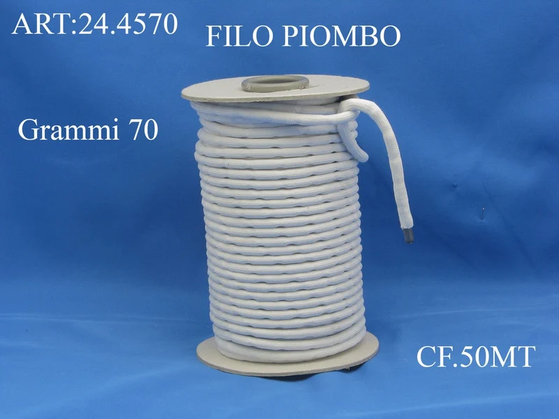 Filo piombo gr.070 cf. 50 mt.