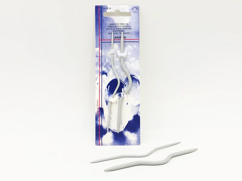 Aghi per trecce all'uncinetto | 2-4 mm | confezione 2 pz