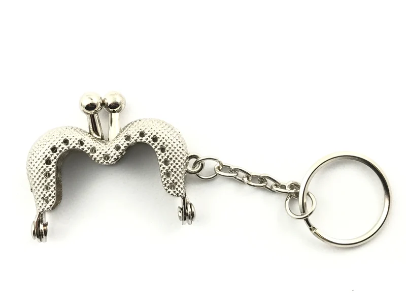 Chiusura clic clac emme portachiavi | 4 cm | cf 1 pz | tre sfere