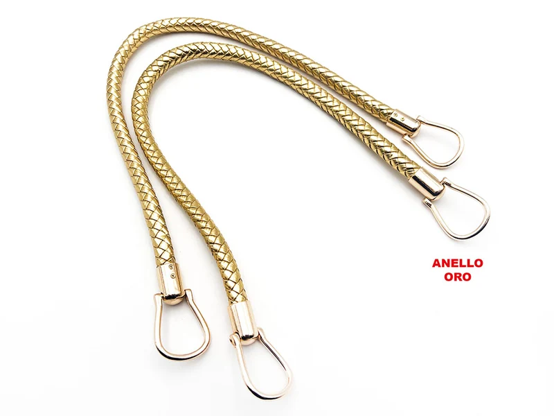Manici intrecciati per borse all'uncinetto | 50 cm | 1 coppia