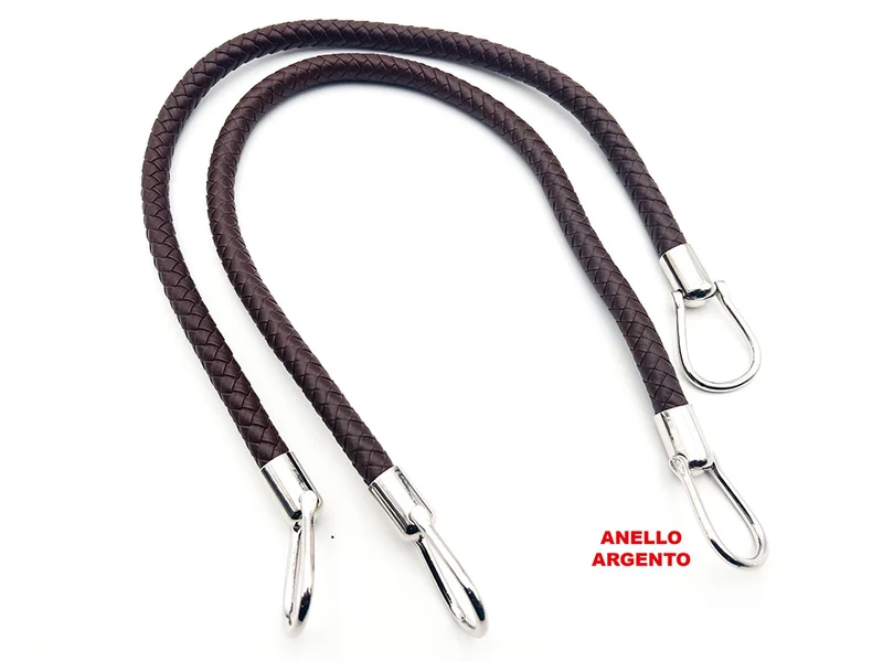 Manici intrecciati per borse all'uncinetto | 50 cm | 1 coppia