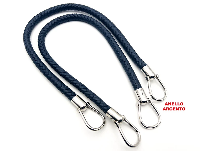 Manici intrecciati per borse all'uncinetto | 50 cm | 1 coppia