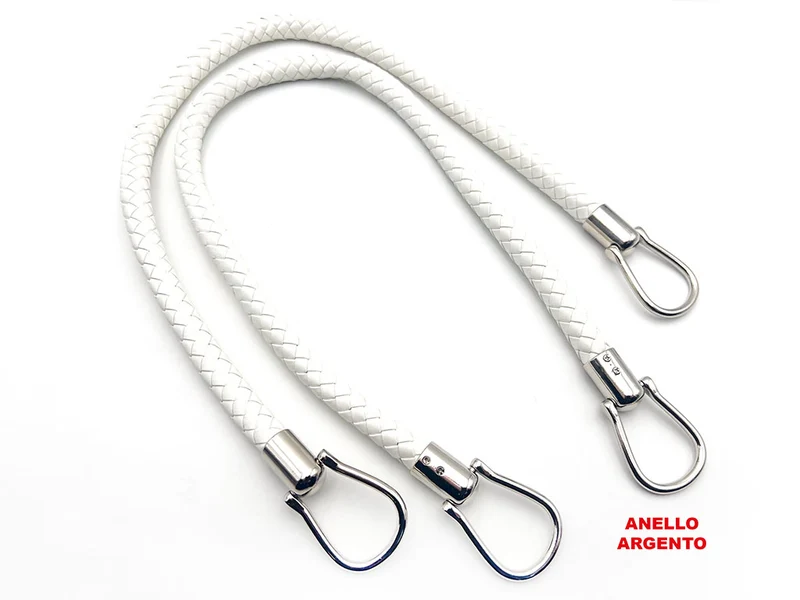 Manici intrecciati per borse all'uncinetto | 50 cm | 1 coppia