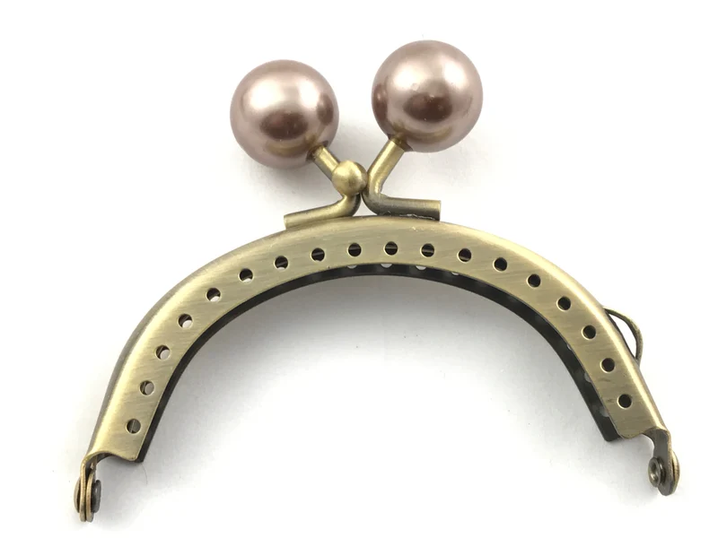 Chiusura clic clac pallino per borse | 8,5 cm | cf 1 pz | tre sfere