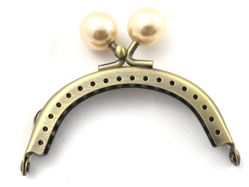 Chiusura clic clac pallino per borse | 8,5 cm | cf 1 pz | tre sfere