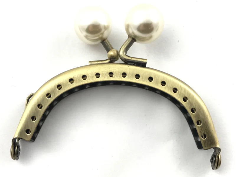 Chiusura clic clac pallino per borse | 8,5 cm | cf 1 pz | tre sfere