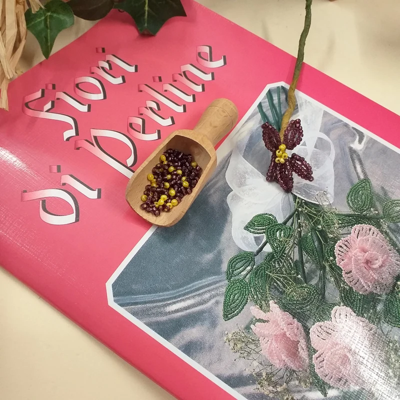 Violette kit perline conteria fai da te con filo istruzioni guttaperca