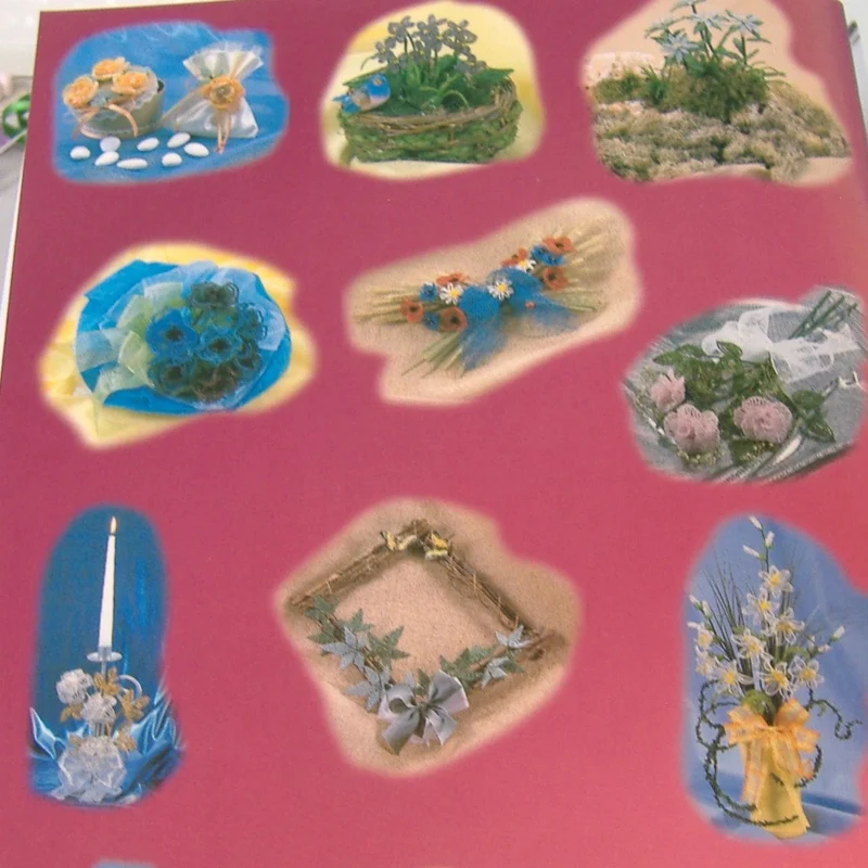 Perline conteria di Venezia kit rose accessori rivista fili di ferro