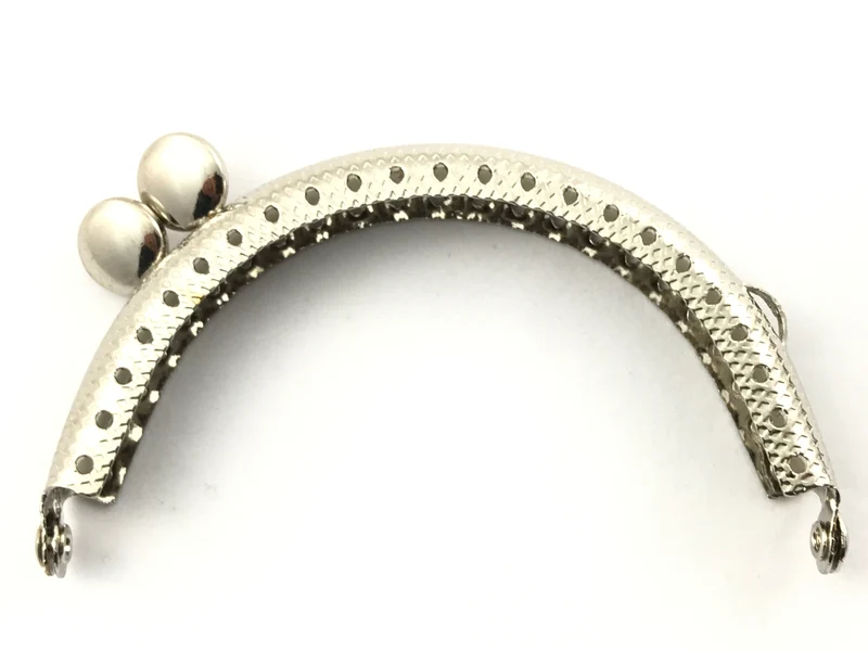 Chiusura clic clac tondini per borse | 8,5 cm | cf 1 pz