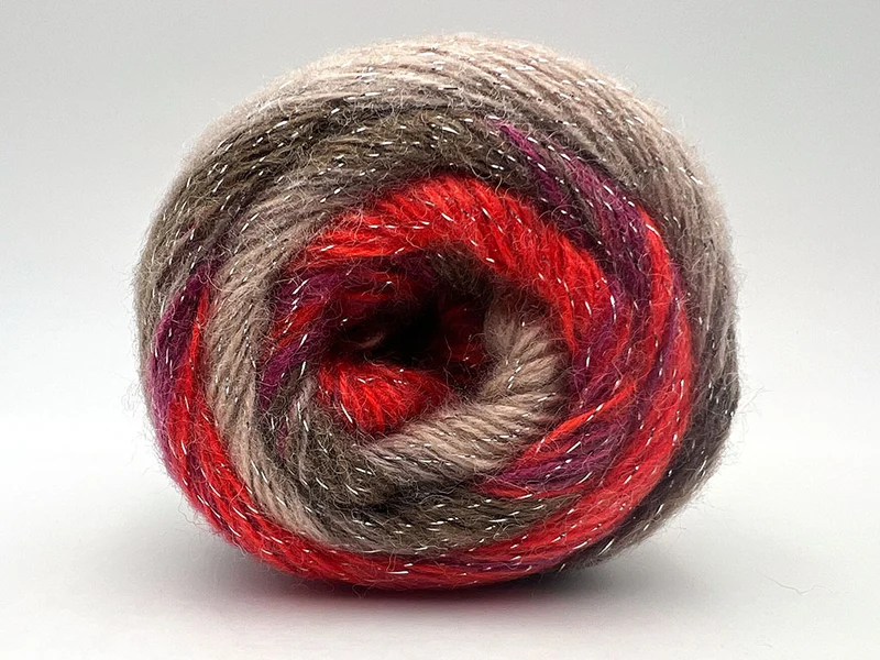 Lana royal batik lamé | cf 500 gr | fibre miste