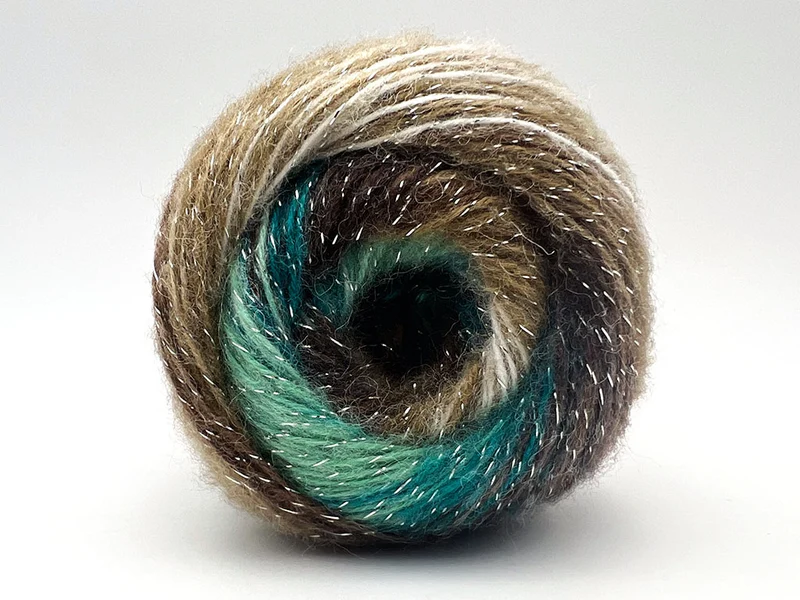 Lana royal batik lamé | cf 500 gr | fibre miste