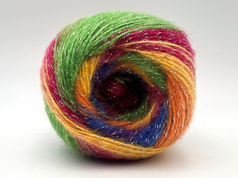 Lana royal batik lamé | cf 500 gr | fibre miste