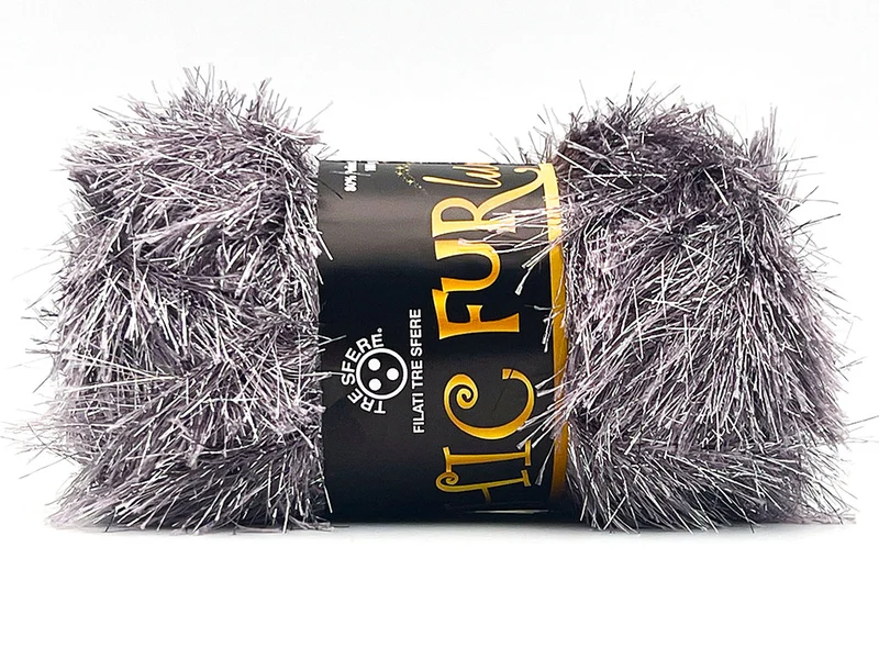 Filato effetto pelliccia chic fur lux | cf 500 gr | 100% poliestere