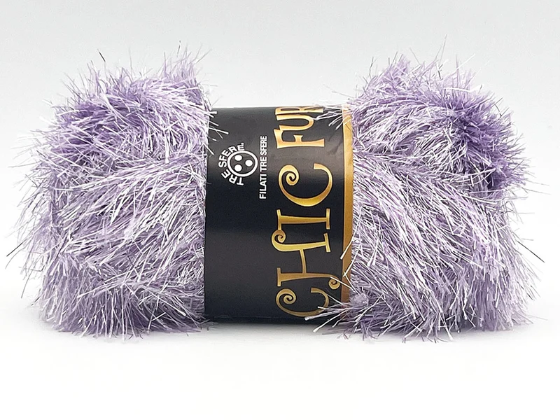 Filato effetto pelliccia chic fur lux | cf 500 gr | 100% poliestere