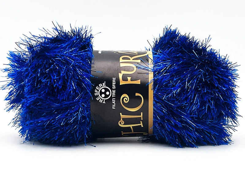 Filato effetto pelliccia chic fur lux | cf 500 gr | 100% poliestere