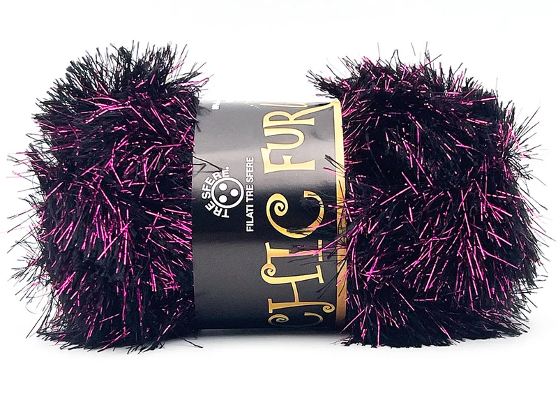 Filato effetto pelliccia chic fur lux | cf 500 gr | 100% poliestere