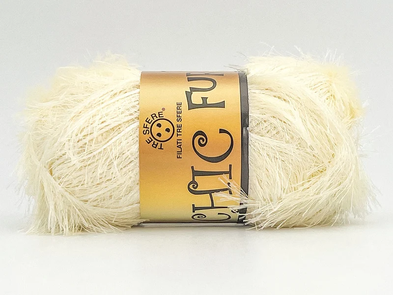 Filato effetto pelliccia chic fur | cf 500 gr | 100% poliestere
