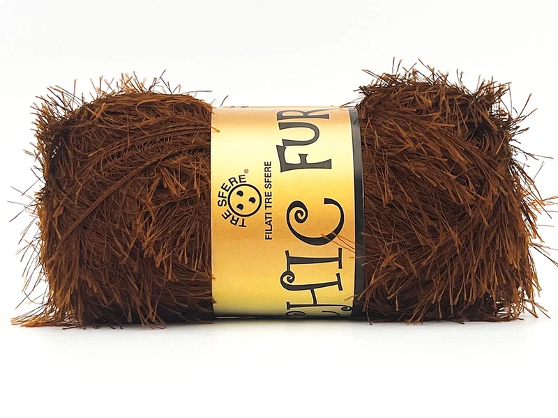 Filato effetto pelliccia chic fur | cf 500 gr | 100% poliestere