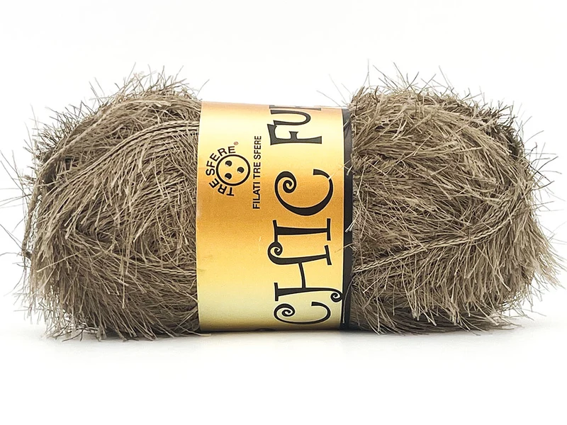 Filato effetto pelliccia chic fur | cf 500 gr | 100% poliestere